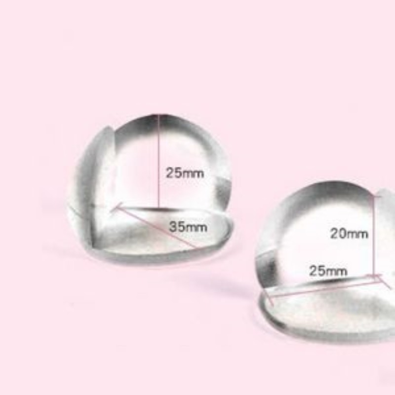 SIKU TRANSPARENT TABLE CORNER PROTECTOR / SILICONE TABLE CORNER ELBOW PROTECTOR / SILICONE TABLE Saf
