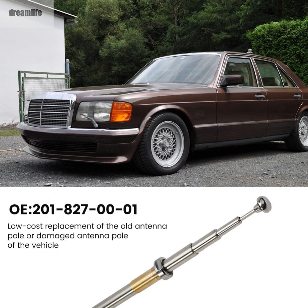 เสาอากาศวิทยุ W201 C107 Mast Power W124 W126 อะไหล่ทดแทน OEM R107