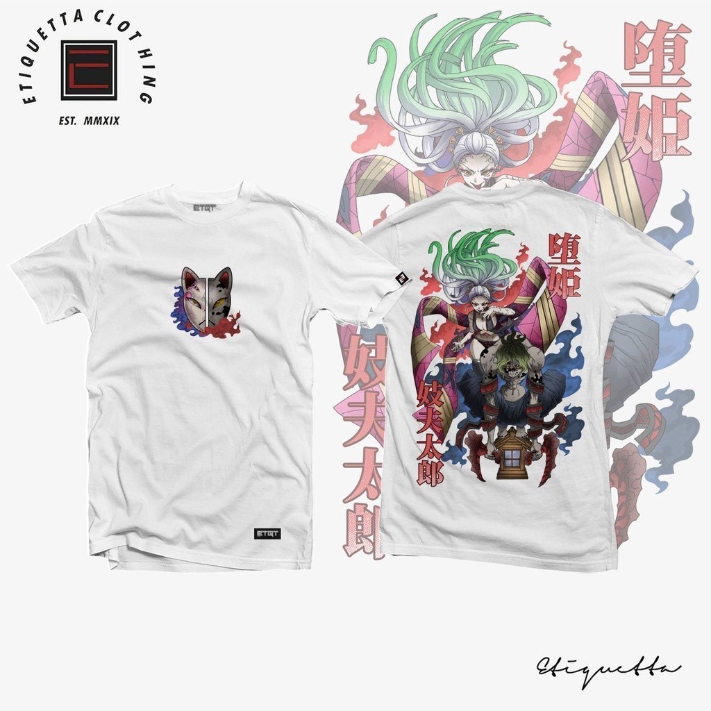 GooFee - ETQT WorldWide - Unisex - Anime Shirt - Demon Slayer - Daki and Gyutaro