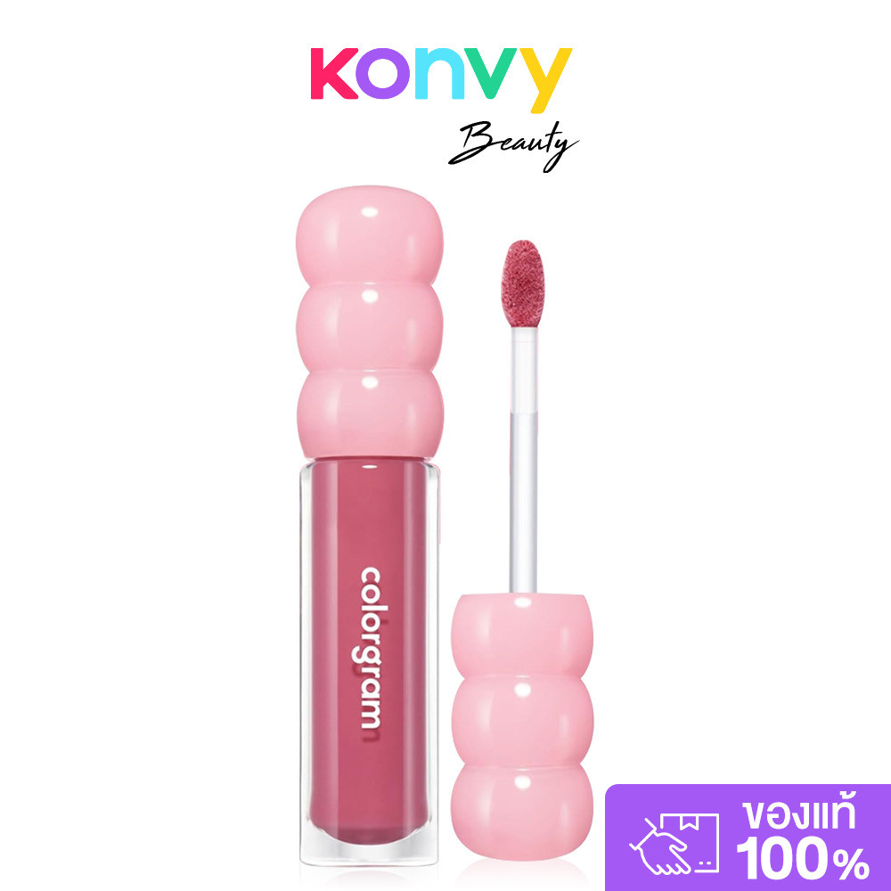 Colorgram Fruity Glass Gloss 3g คัลเลอร์แกรม ลิปกลอสที่ช่วยเพิ่มความอวบอิ่มให้กับริมฝีปาก.
