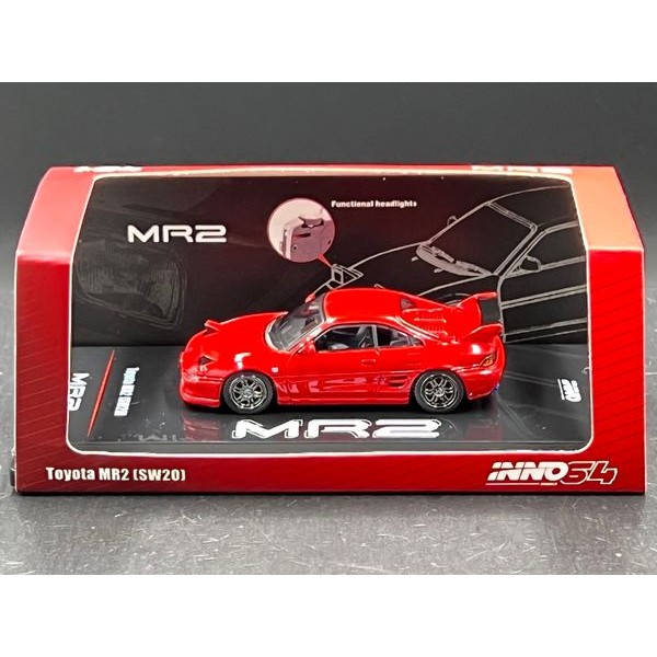 INNO64 TOYOTA MR2 (SW20) Red