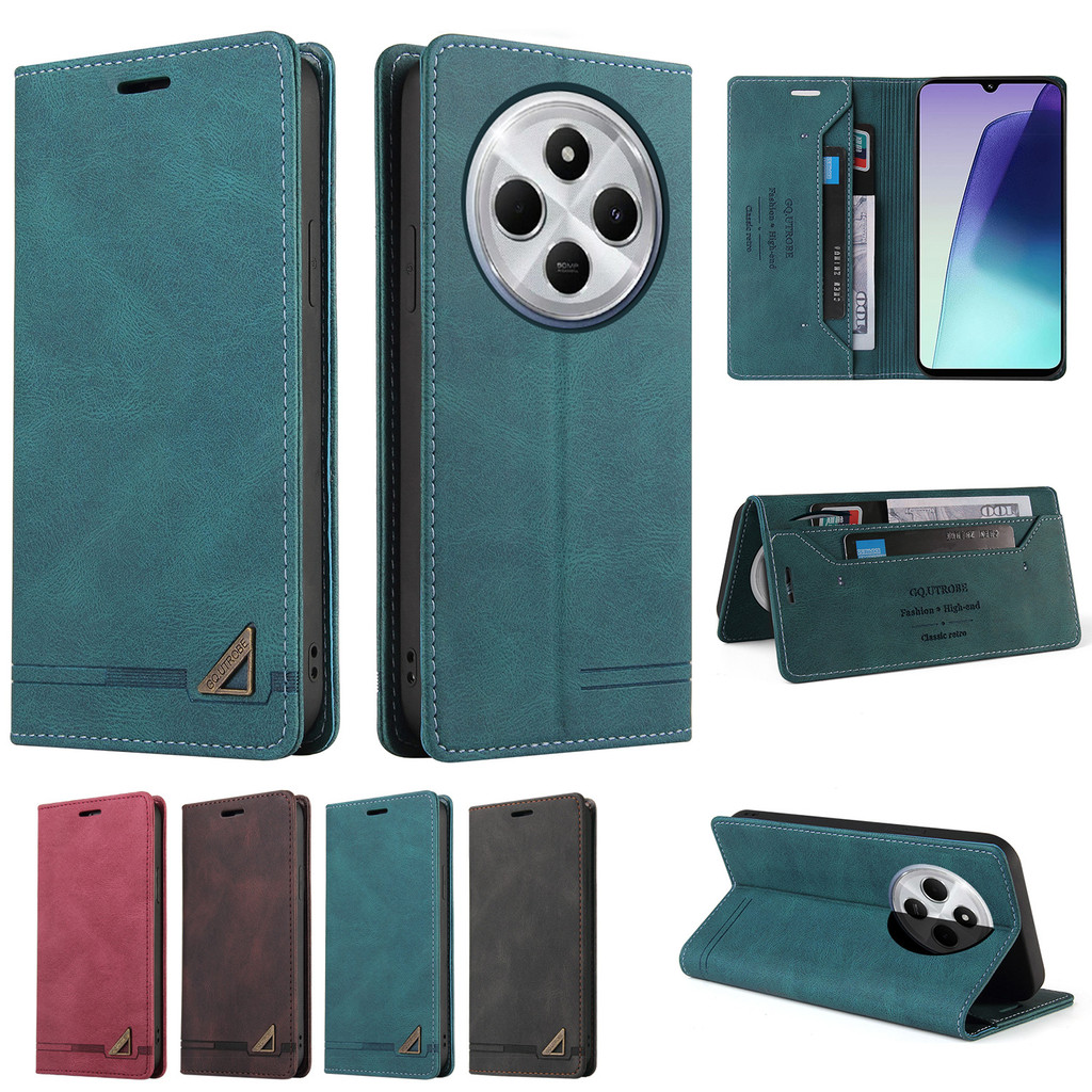 ซองหนังพลิกRedmi 14C 13C 12C 11A 10C 10A 9A 9C 9T 7A 13 12 10 9 8 K70E POCO C75 C65 C55 F6 X6Pro F5P