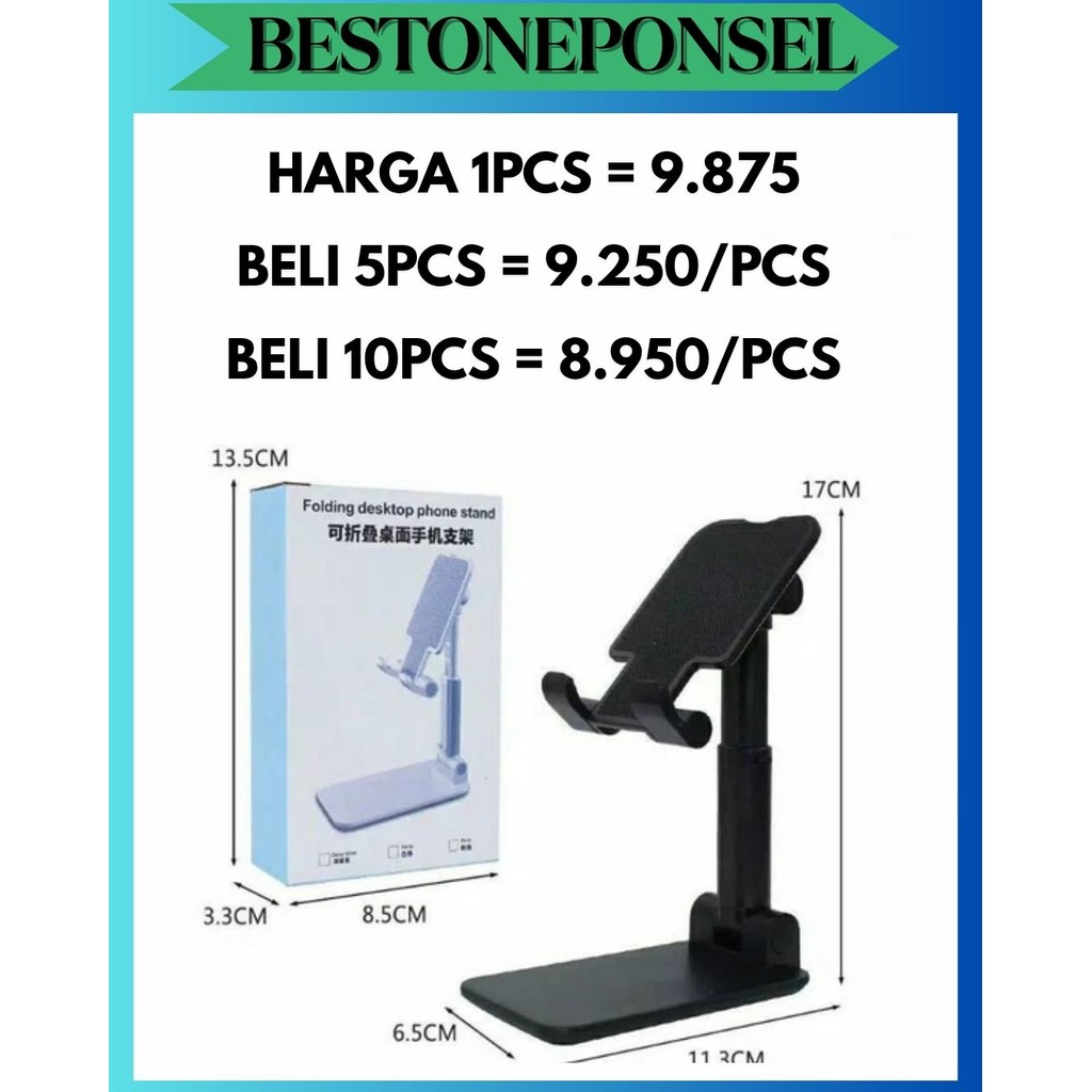 BOP STAND FOLDING PHONE HOLDER HD23 HP STENT สําหรับ CHILDRENS ONLINE SCHOOL DARING HD-23