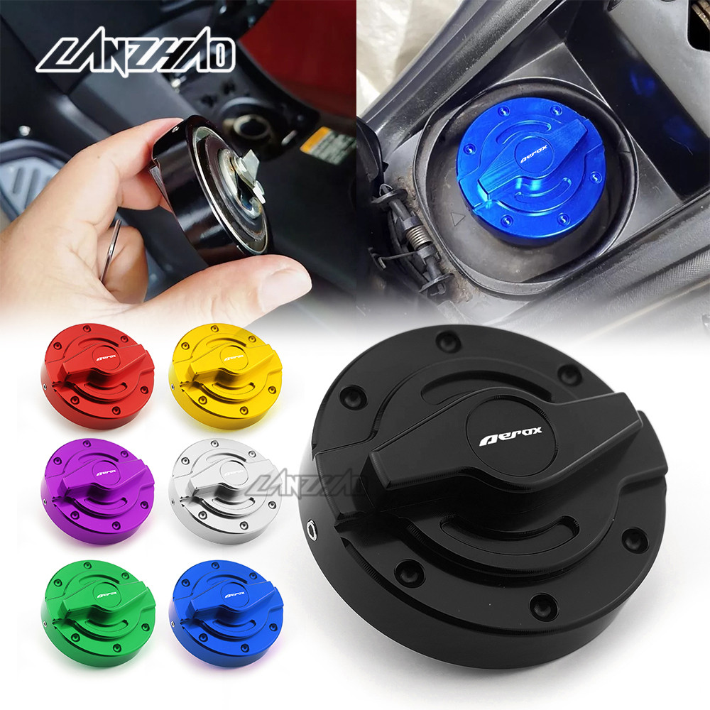 ฝาครอบฝาถังน้ำมัน สำหรับใส่ CNC YAMAHA Aerox v1 v2 v3