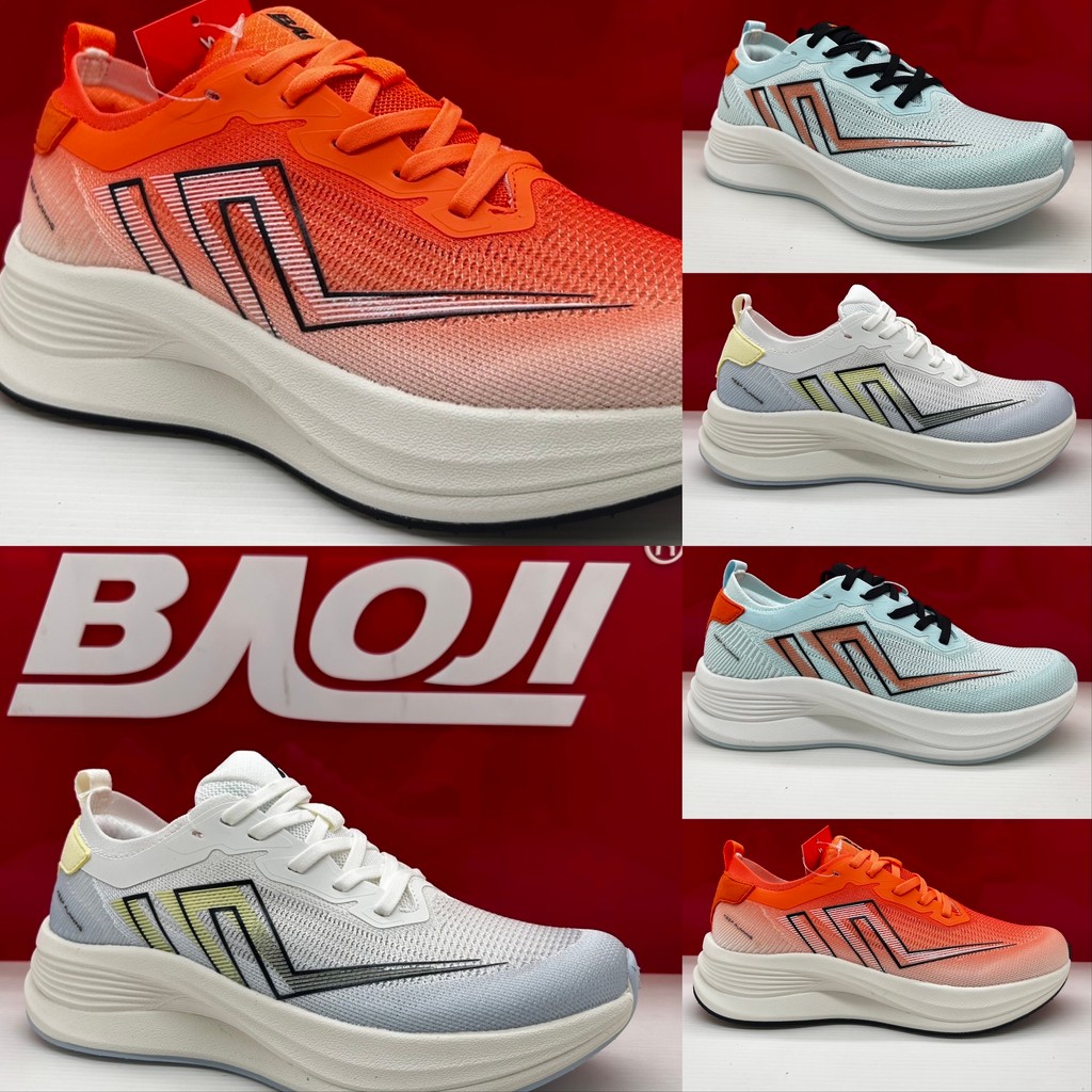 [New 08/2025] [รองเท้าวิ่ง] Baoji บาโอจิ รองเท้าผ้าใบผู้หญิง bjw1163