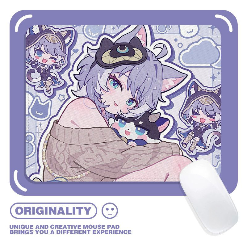 Honkai:Star Rail Cipher แผ่นรองเมาส์อุปกรณ์เสริมคอมพิวเตอร์ FJTPD7001 250820