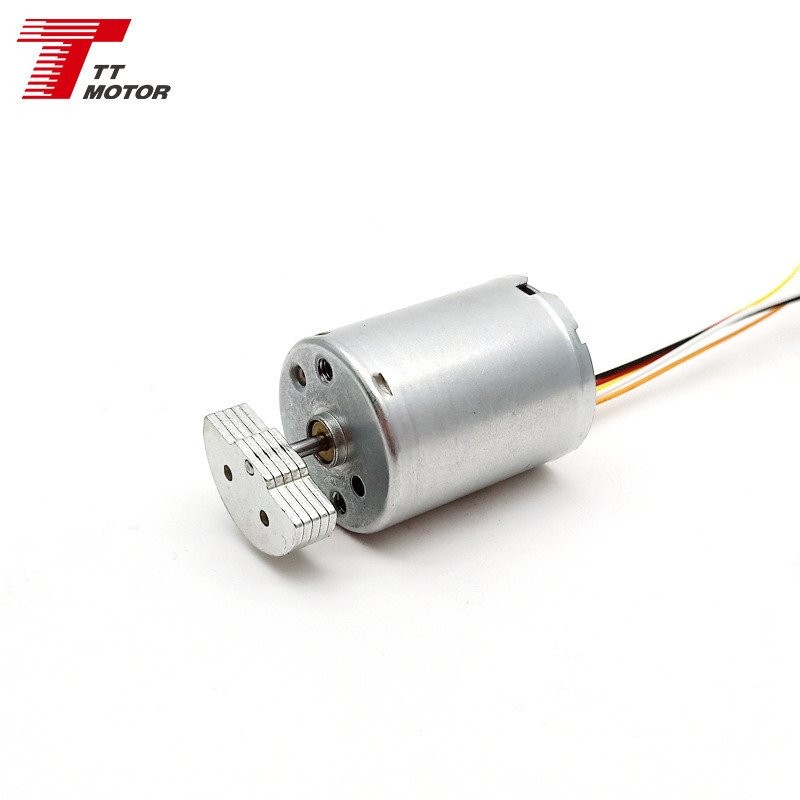 เพียง Double Ball ถึง 370 มอเตอร์ไร้แปรงไดรฟ์ภายใน Power-on ผลิต 12V Long Life TT MOTOR Brushless CC