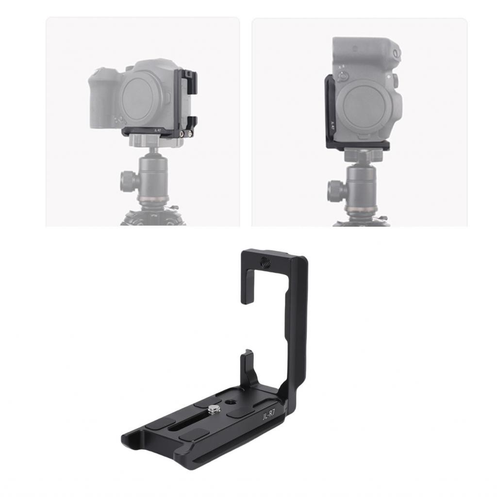 l shape plate release plate พอดีสำหรับกล้อง R7 แนวตั้งมาตรฐาน Dovetail Slot Stabilizer