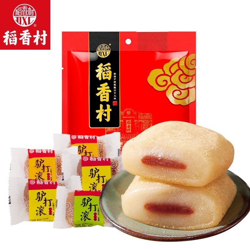 Inaxiang Village Donkey Rolling 500g Bulk ประมาณ 21 แพ็คปักกิ่งพิเศษ Mochi Snacks Inaxiang Village P