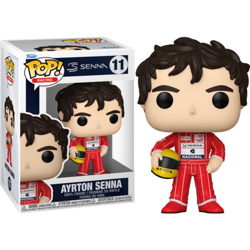 [คลังสินค้าพร้อม] Funko POP F1 Racing Car Rodas Elton Seine รูปของเล่นรุ่นตกแต่งตุ๊กตาตุ๊กตา