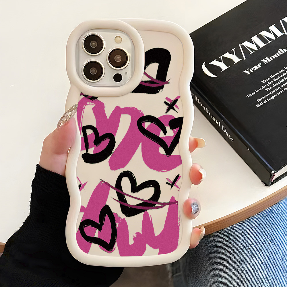 3D คลื่นลูกใหญ่ for เคสโทรศัพท์ Samsung A55 A05S A54 A15 A35 A34 A53 A52 A13 A14 CASE A12 A04 A24 A5