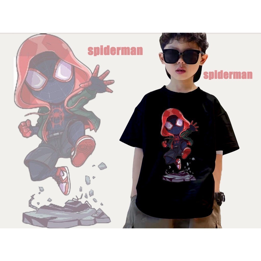 HOT Spider-Man Iron Man T-Shirt Marvel Hero Unisex