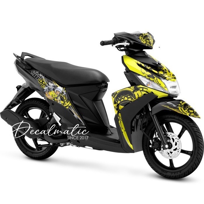 [Decal Anime] Decal Mio M3 Full Body Sticker Yamaha Mio Z 125 One Piece Trafalgar