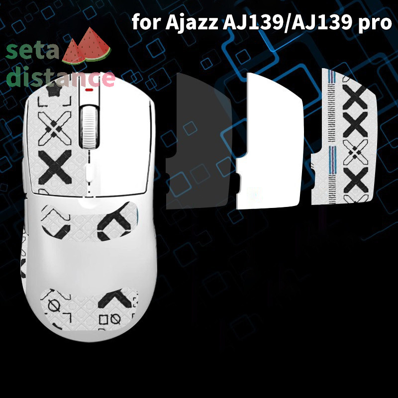 [Setad] ลื่นเมาส์สติกเกอร์ Grip เทปสเก็ตสําหรับ AJAZZ AJ139 Pro Gaming Mouse Gamer อุปกรณ์เสริมดูดเห