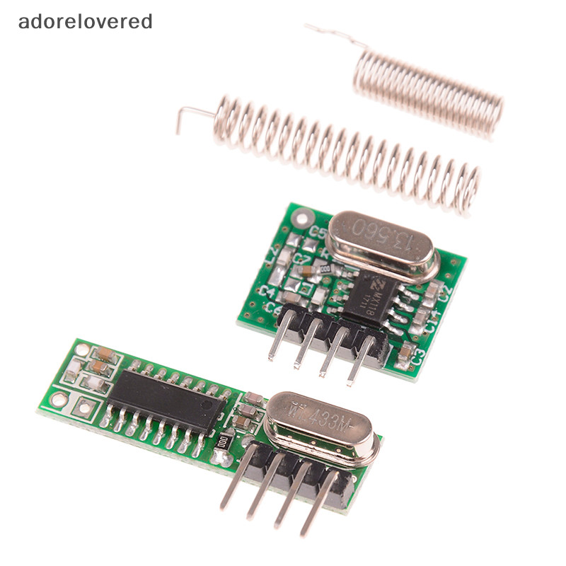 Adorelovered RF module 433mhz ชุดรับสัญญาณและส่งสัญญาณ superheterodyne สําหรับ gafds
