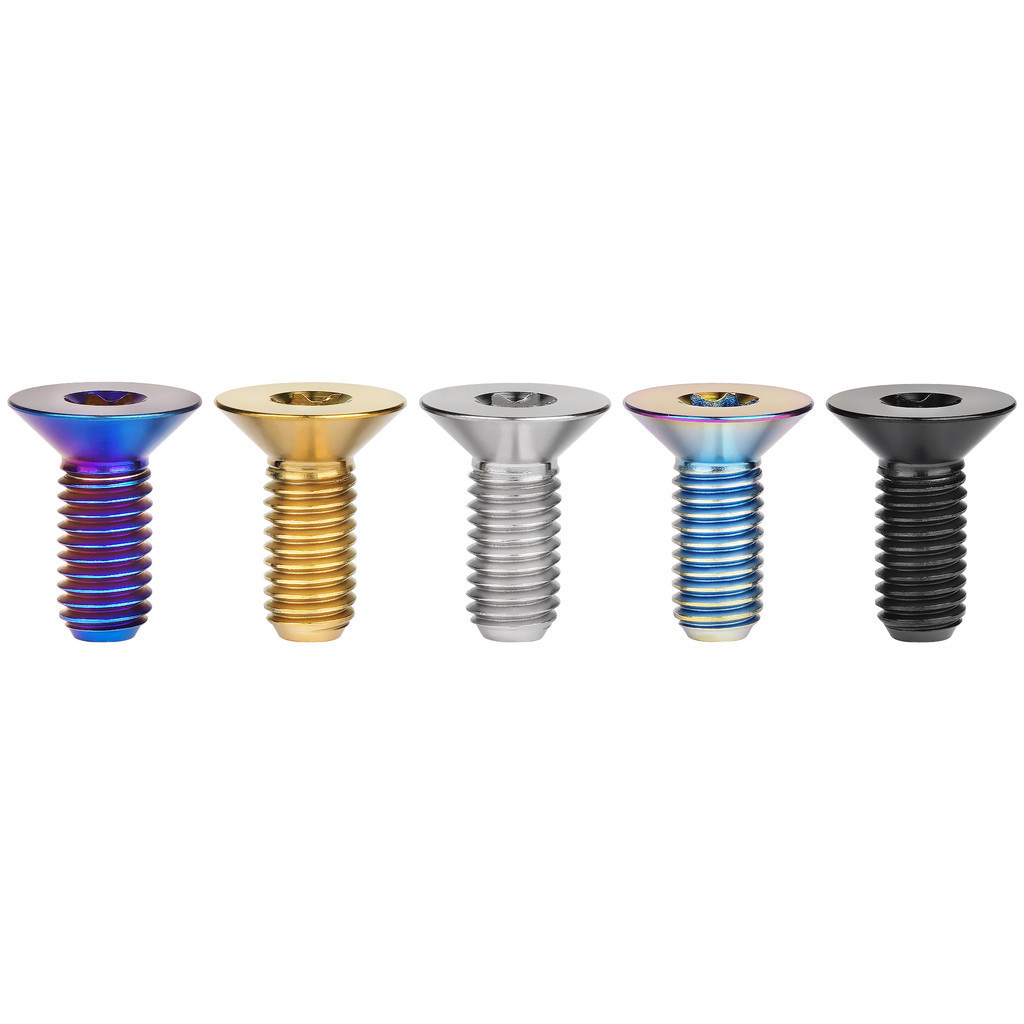 Wanyifa Titanium Bolt Gr5 M6M8x15 20 มม.Countersunk ภายใน Torx Bolt สําหรับจักรยานและรถจักรยานยนต์การปรับเปลี่ยนรถ