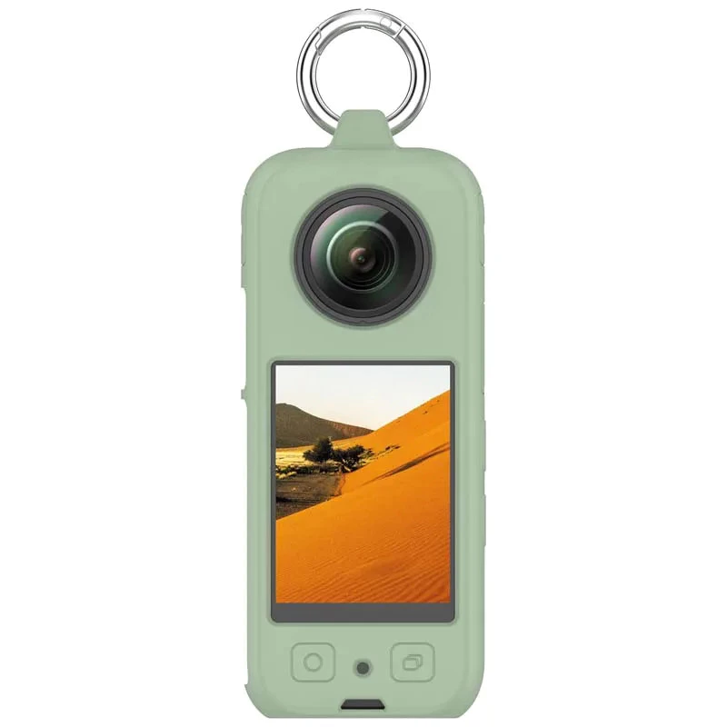 เคสซิลิโคนเหลวสําหรับ Insta360 X4 X3 กล้อง Candy ธรรมดาน้ําหนักเบาคลุมทั้งหมด Soft TPU กันกระแทกกันชน Shell thumbnail 6