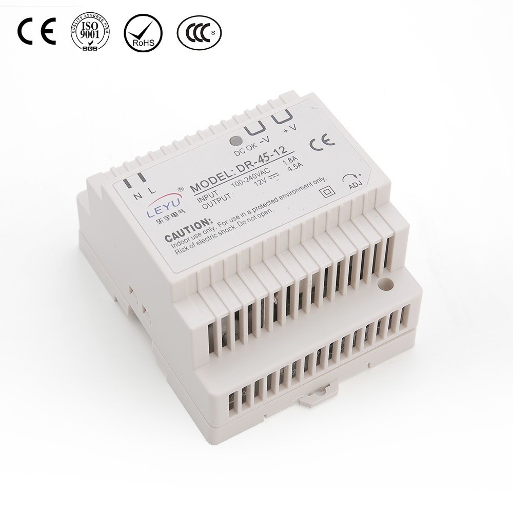 ✥DR-45-5 single group  power supply 45w output 5V din rail switching power supply