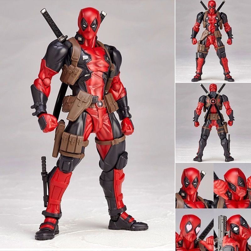 Amazing YAMAGUCHI Avengers X-men Deadpool Figure 15 ซม. PVC Action Figure