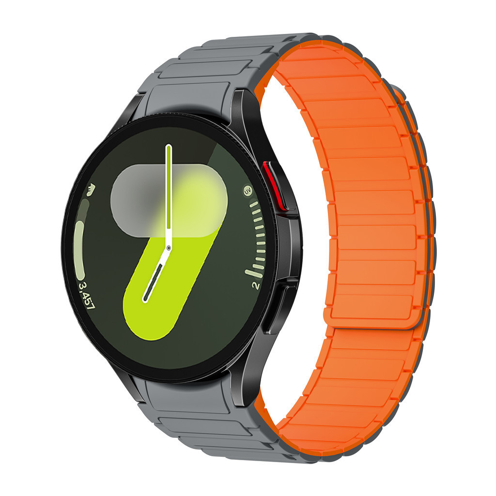 No Gaps สายซิลิโคนแม่เหล็กสําหรับ Samsung Galaxy Watch 7 6 5 4 40 มม.44 มม.5Pro 45 มม.สร้อยข้อมือสําหรับ Galaxy 6Classic 43 มม.47 มม. ราคา ถูกที่สุด ดีลบีเคเค แกลเลอรีภาพที่ 8