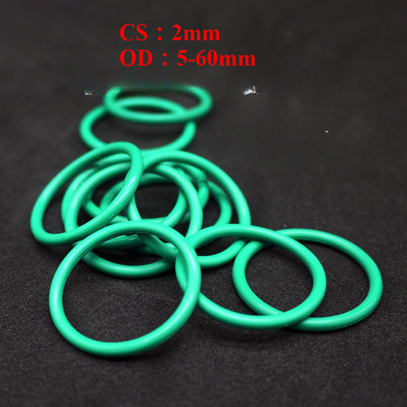 [FGHHQ-1-Y] โอริง ORing O-ring ยางโอริง FKM เลือกขนาดได้ (OD5-60 มม. * CS2 มม.)