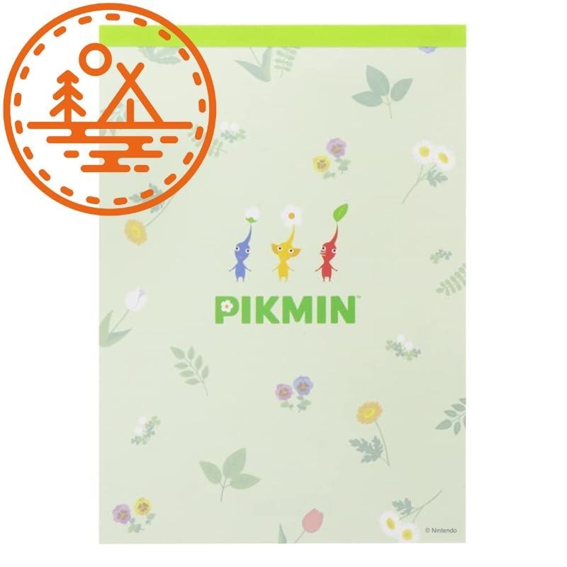 Sunstar เครื่องเขียน Pikmin Memo A6 ลาย As2837552
