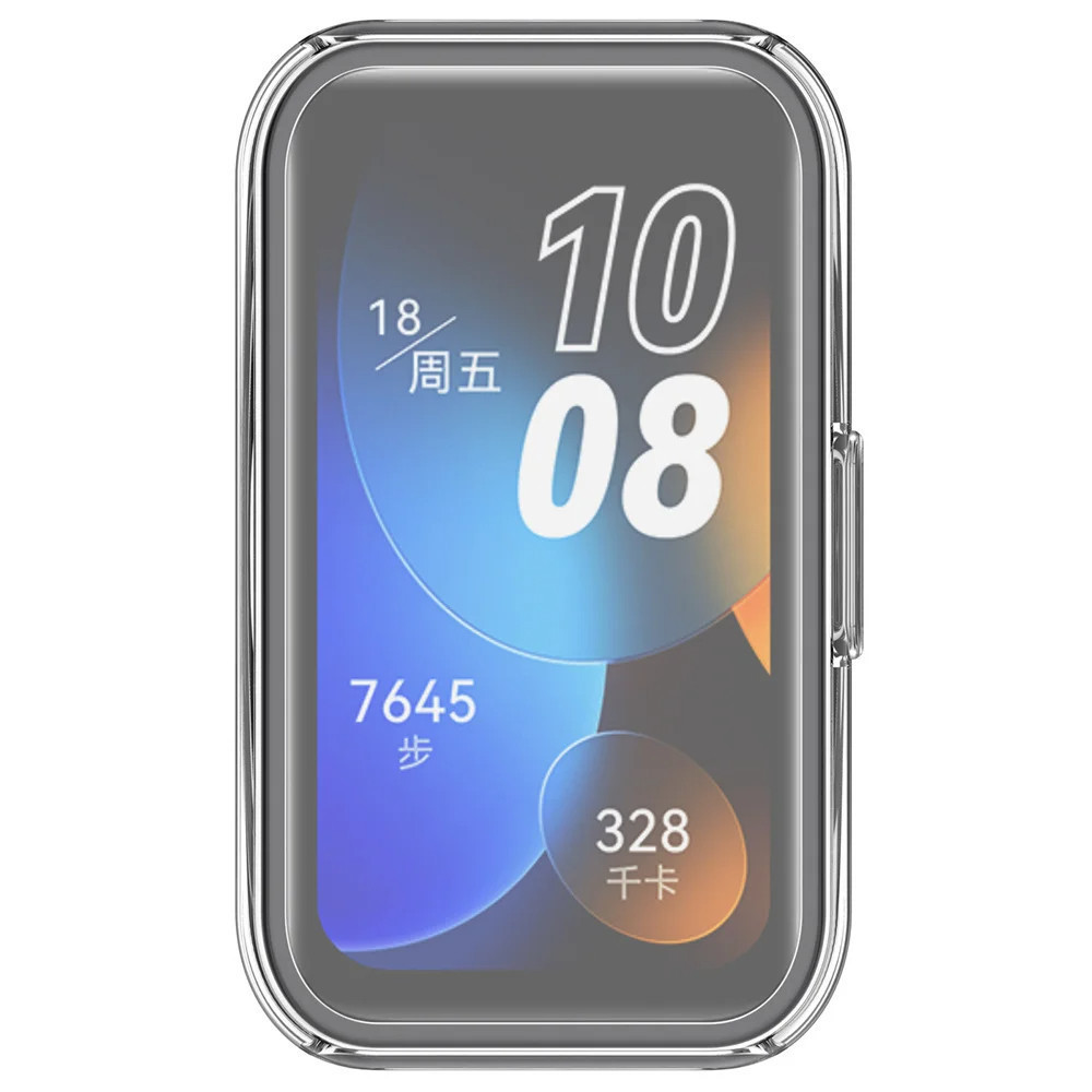 ชุดป้องกัน Huawei Band 10 Huawei Band 9 Tpu Soft Pack เคส  Huawei Band 8 NFC All Inclusive Plating Protection Cover - รูปที่ 2