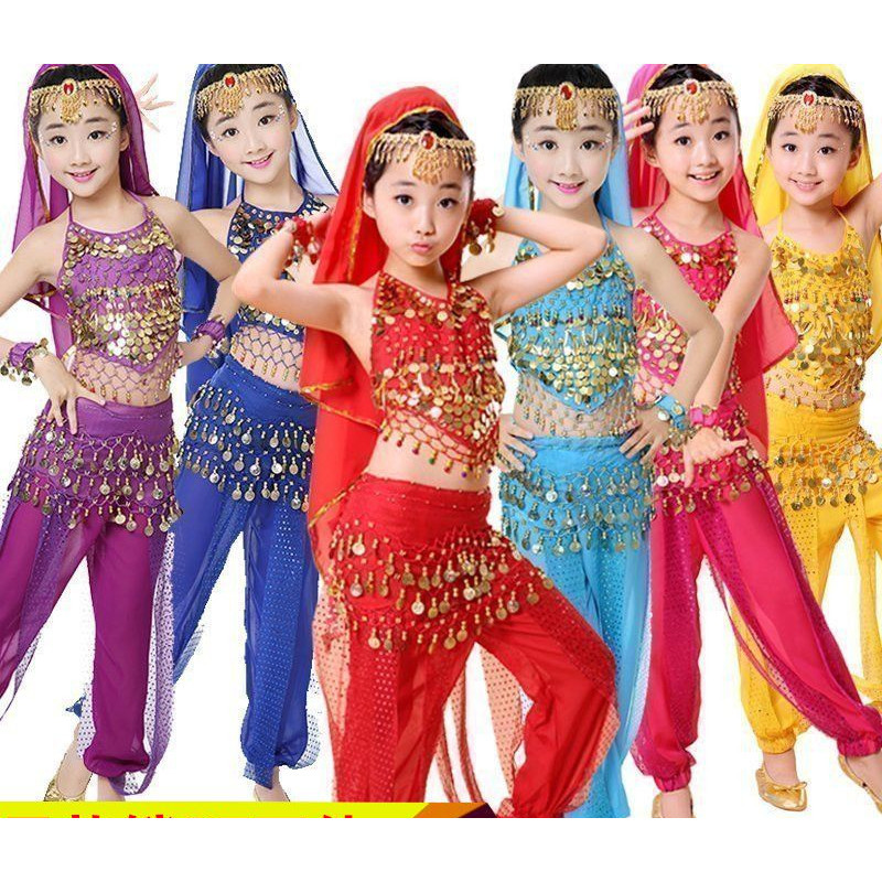 ชุดเต้นรำอินเดียสำหรับเด็ก