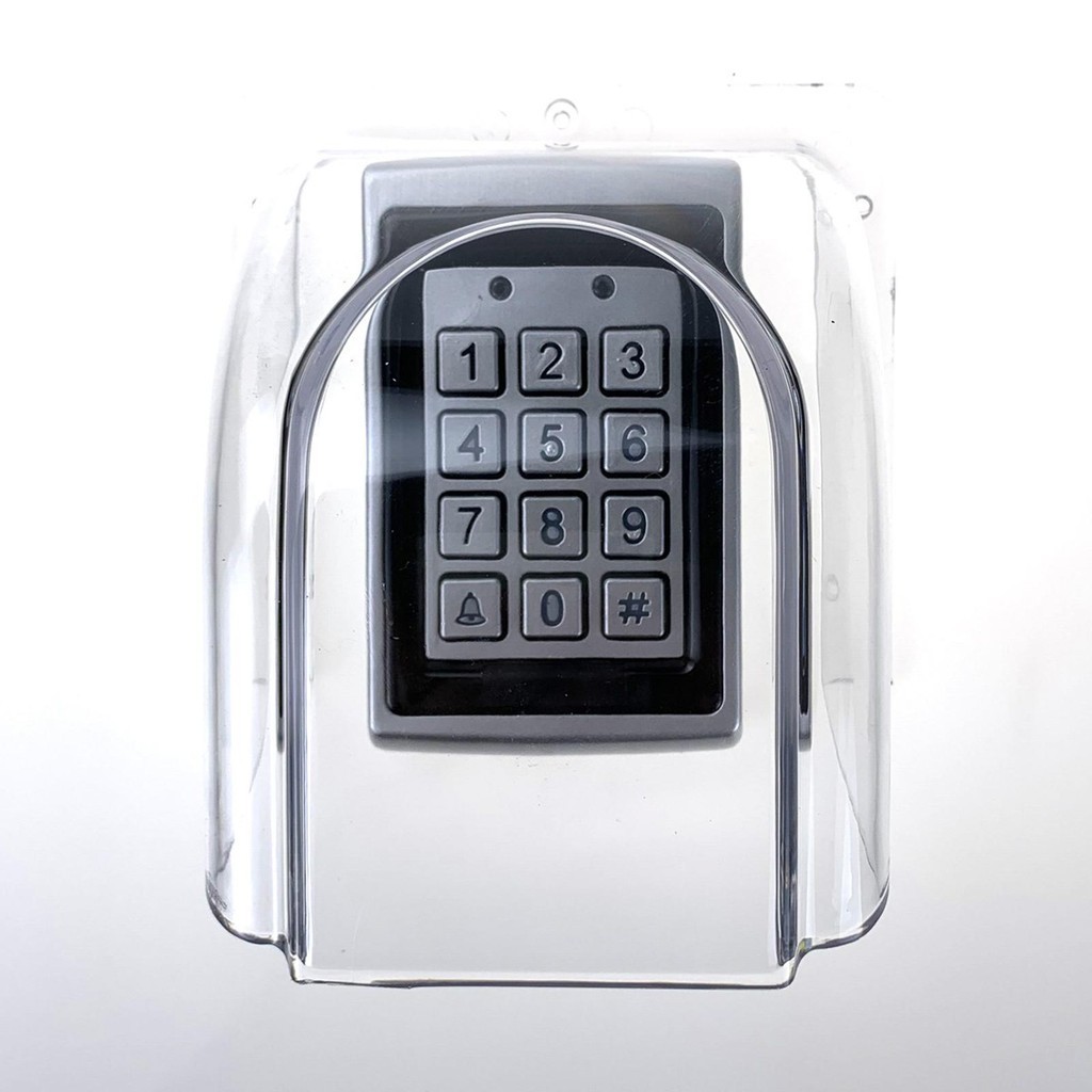 [Lszcx6l] ฝาครอบ Attendance เครื่องประตูทางเข้ากันฝนแบบใสสําหรับ Chime