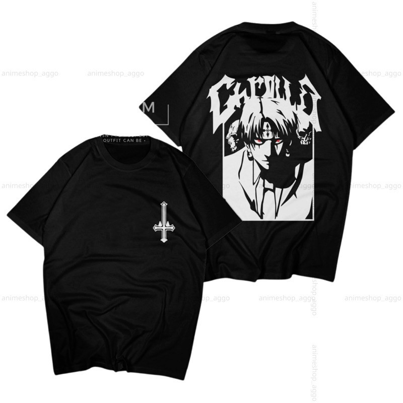 Hunterxhunter Chrollo Lucilfer ผู้ชายและผู้หญิง Anime Hunterxhunter เสื้อยืดขนาดเต็ม  2024