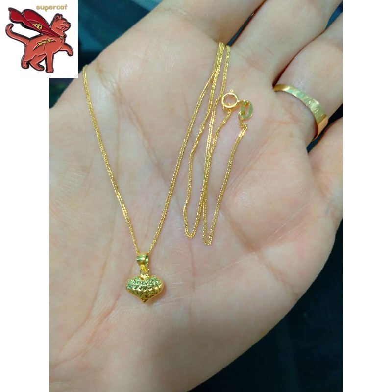 PAWNABLE 18K SAUDI GOLD NECKLACE 18"