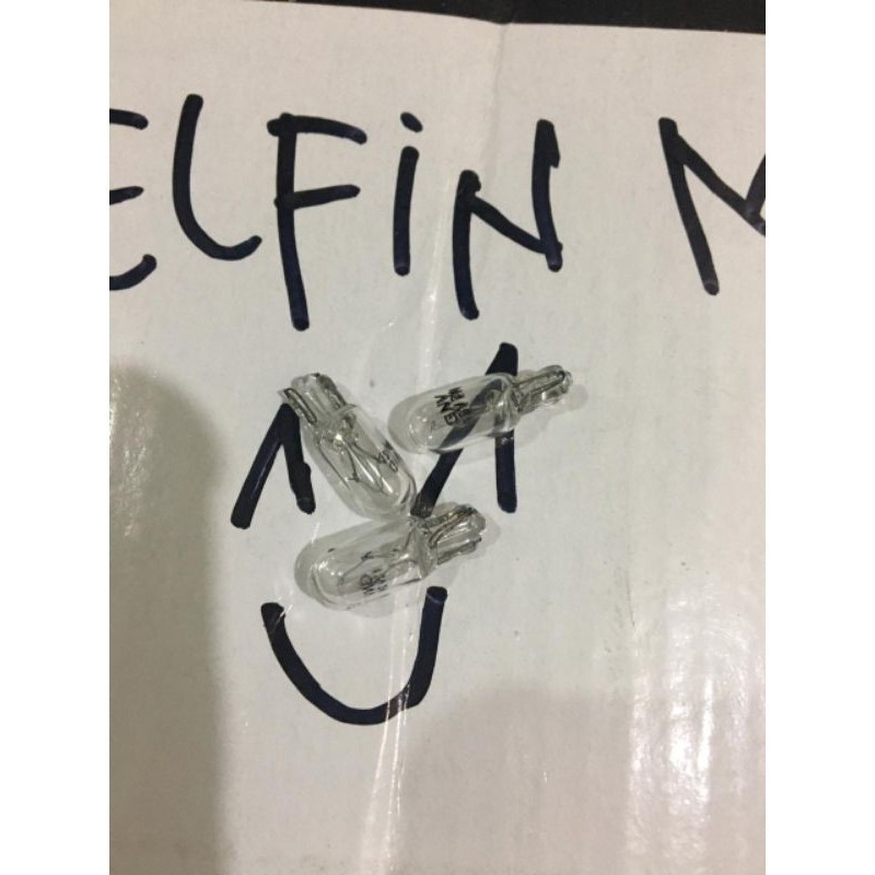 [ DELSER MOTOR ] T6.5 CUCUK SEN BULB / T6.5 TURN SIGNAL BULB / MOTORCYCLE PLUG / UNIVERSAL LIGHT BUL