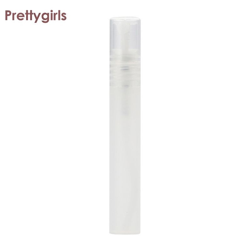 PY.th10ml ขวดสเปรย์พลาสติกฝ้าน้ําหอมเครื่องสําอางแบบพกพา Fine Mist ขวดบรรจุย่อย-PY