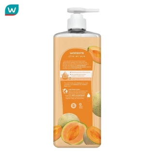 Watsons วัตสัน เลิฟ มาย สกิน แคนตาลูป เซ็นทิด ครีม บอดี้ วอช 1000มล.