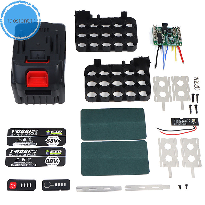 Haostont Li-Ion Case Circuit Board PCB สําหรับ Lomvum Zhipu Hongsong Jingmi Makita TH