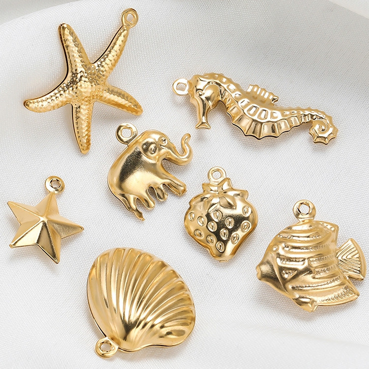 St. kunkka 10 ชิ้น Ocean จี้คุณภาพสูงสี Retention จี้สําหรับ DIY เครื่องประดับจี้ทํา