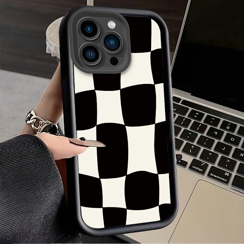 ปลอกซิลิโคนสําหรับ Huawei P50 P40 P30 Nova 10 9 7 SE 5T Y70 Y7a Y9s Y9 Prime Honor 90 50 Mate 40 30 20 Magic 5 Pro แฟชั่น Ins สไตล์นุ่มกรณีปกหลังเต็มรูปแบบ | Wlk 319