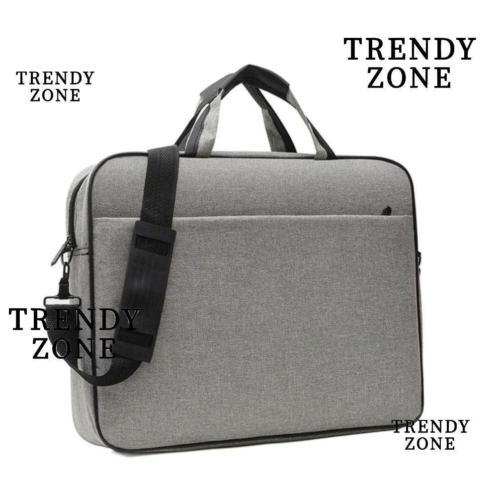 Trendyzone กระเป๋าสะพายไหล่ ขนาดใหญ่ 15.6 17 นิ้ว กันกระแทก สําหรับใส่แล็ปท็อป คอมพิวเตอร์ โน๊ตบุ๊ค Dell Asus