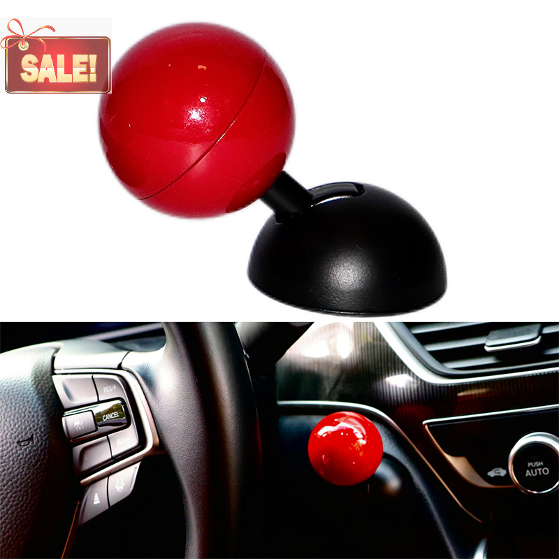 Bl รถดันปุ่มสตาร์ท Rocker รถปุ่มเดียวสตาร์ทคันโยกเครื่องยนต์รถปุ่มหยุด Joy Ball-bar ยานยนต์ One-Touch ปุ่มเริ่มต้นฝาครอบอุปกรณ์ตกแต่ง A