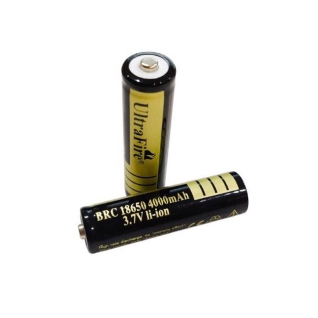 ทนทาน ถ่านชาร์จ Li-on Ultrafire 18650 4000 mah 1 ก้อน