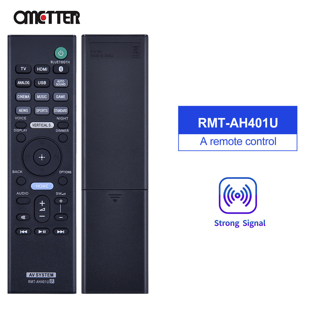 ใหม่สําหรับ Sony รีโมทคอนโทรลเสียง RMT-AH401U HT-X9000F SA-WX9000F CU-DC022