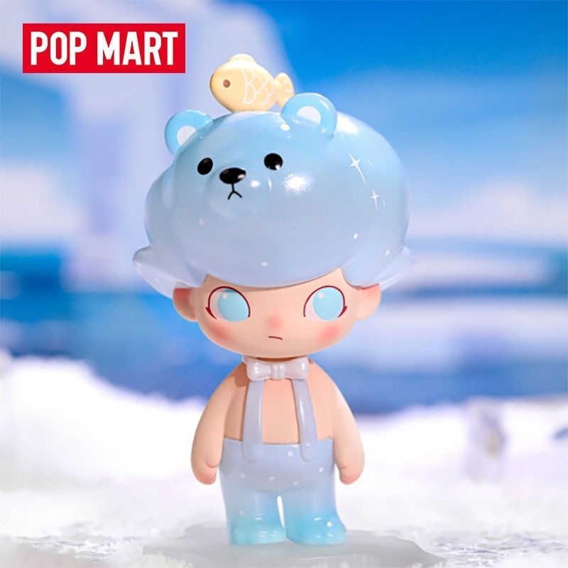 POP MART dimoo ชุดพิพิธภัณฑ์สัตว์น้ำ