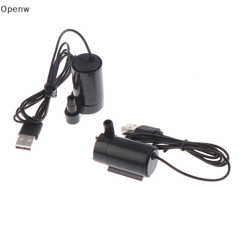 Openw Dc5v USB Low Noise Brushless Motor Pump 3L/Min Mini Micro Submersible Water Pump GOOD