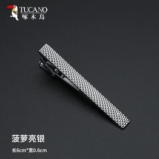 Tie Clip คลิปผู้ชาย High-End สวมใส่อย่างเป็นทางการคลิปงานแต่งงานธุรกิจชุด Lavalier Mens Pin