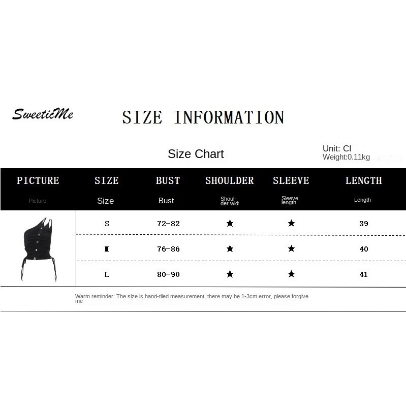 SweeticMe ผู้หญิงใหม่แฟชั่นเซ็กซี่ Hollow Backless เสื้อกล้ามไม่สม่ําเสมอ Camisole - รูปที่ 2