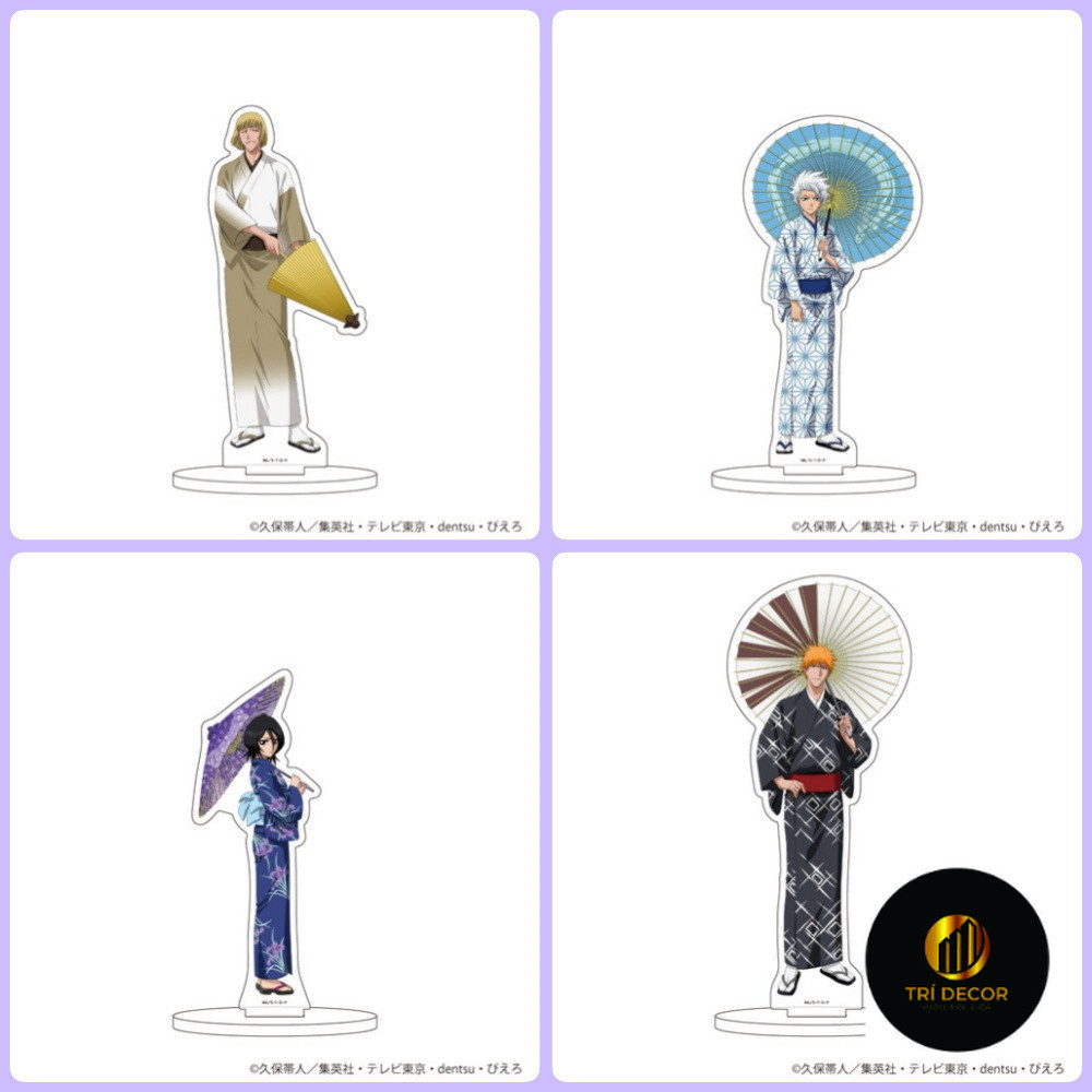 พวงกุญแจ, สแตนดี้, BLEACH Kurosaki Ichigo Kuchiki Rukia อะนิเมะร้อนศึกษาตกแต่งโต๊ะ