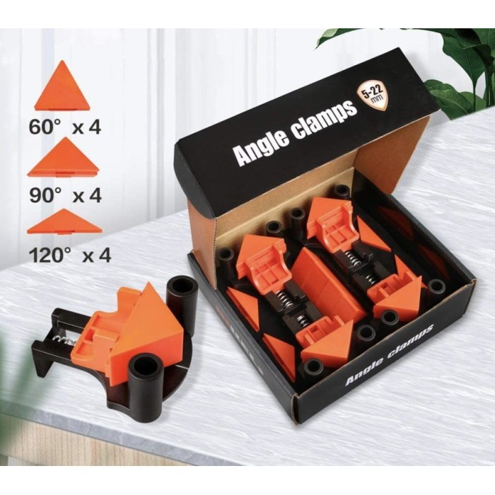 ชุดแคลมป์มุม 5-22 มม. IKURA แคลมป์เข้ามุมรูปด้านข้าง