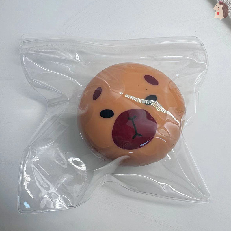 [IN] น่ารักการ์ตูน Capybara ความเครียดบรรเทาของเล่น Anti-stress ของเล่นเด็กยืดหยุ่น Rebound ของเล่น Deion บีบของเล่น Party ของขวัญ TH