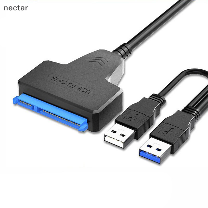 Tar Sata เป็น USB2.0 อะแดปเตอร์สายเคเบิล UP รองรับไดรฟ์ SSD HDD ภายนอก 2.5 นิ้ว Sata N