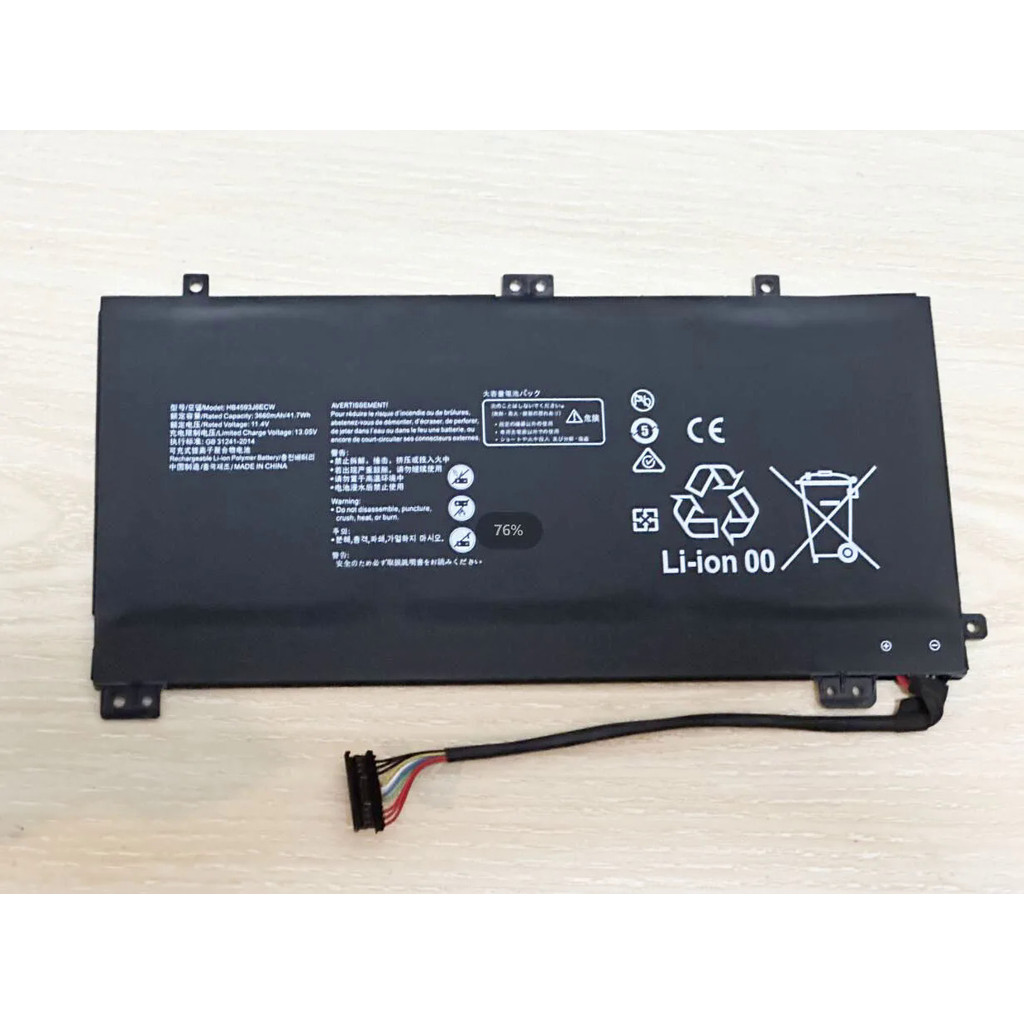HB4593J6ECW Battery For Huawei MateBook 13 2020 WRT-W19 WX9 W29 i7 HN-W19L W19R WRT-W09 W19L Noteboo